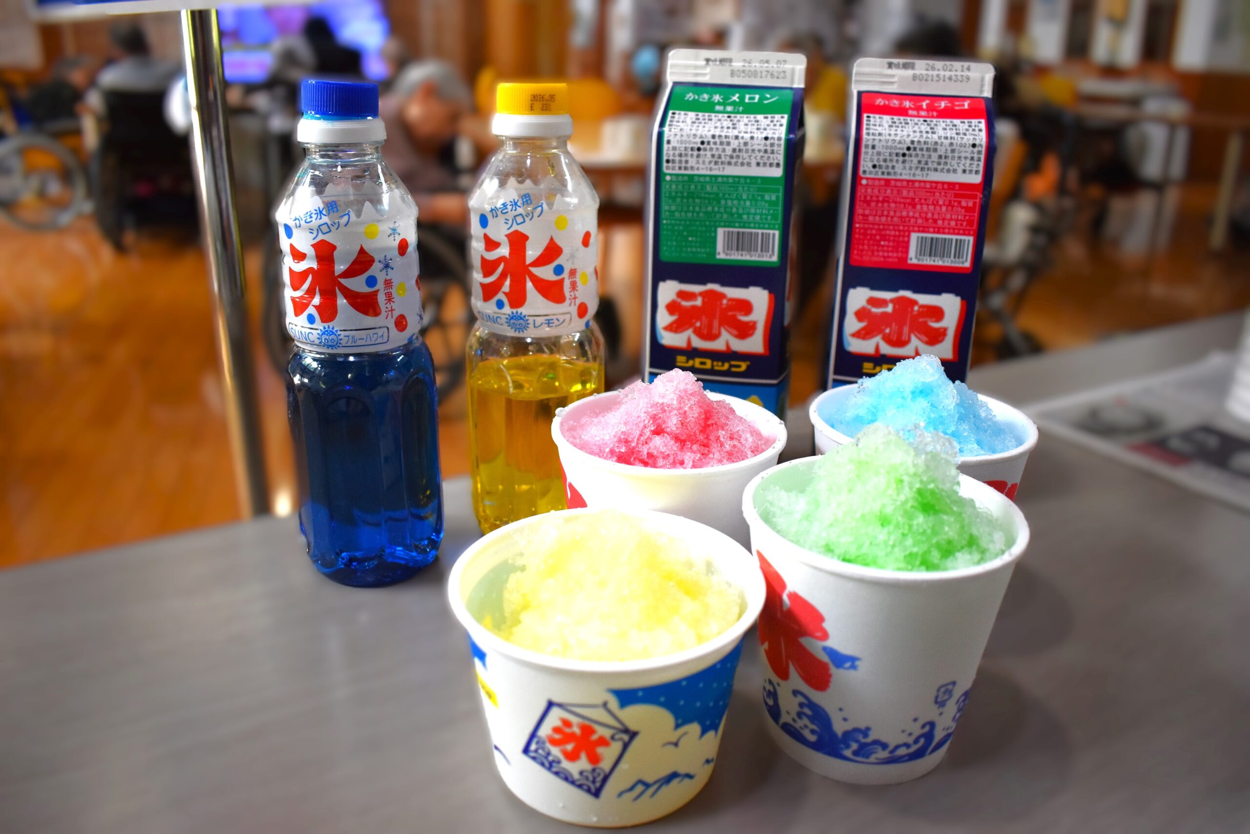 かき氷day🍧 - 社会福祉法人みしま特別養護老人ホーム 桐寿苑